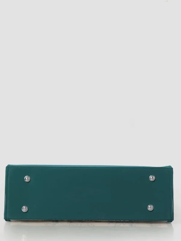 Personalized Floral Handbag with Custom Name