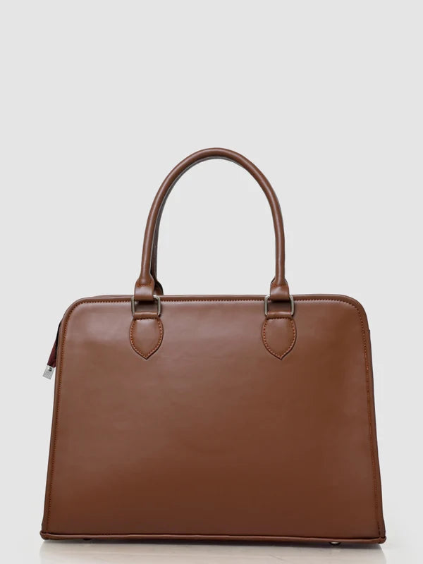 Custom Canvas & Leather Tote Bag | Personalized Floral Handbag | Elegant Women's Shoulder Tote